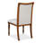 Polk 19'' H Upholstered Walnut Parsons Chair