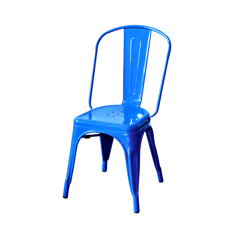 Chaise empilable Engrom, Bleu
