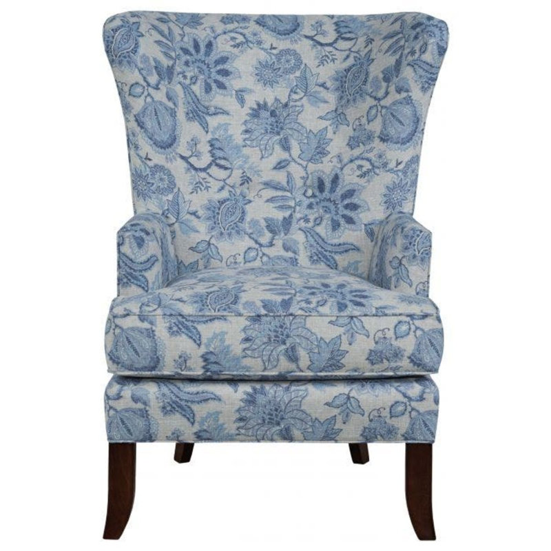 Fauteuil à oreilles Austin, Espresso, Fumée 9508