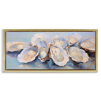  "Aquatic Oyster Bunch", art mural sur toile flottante par Arlington Prints
