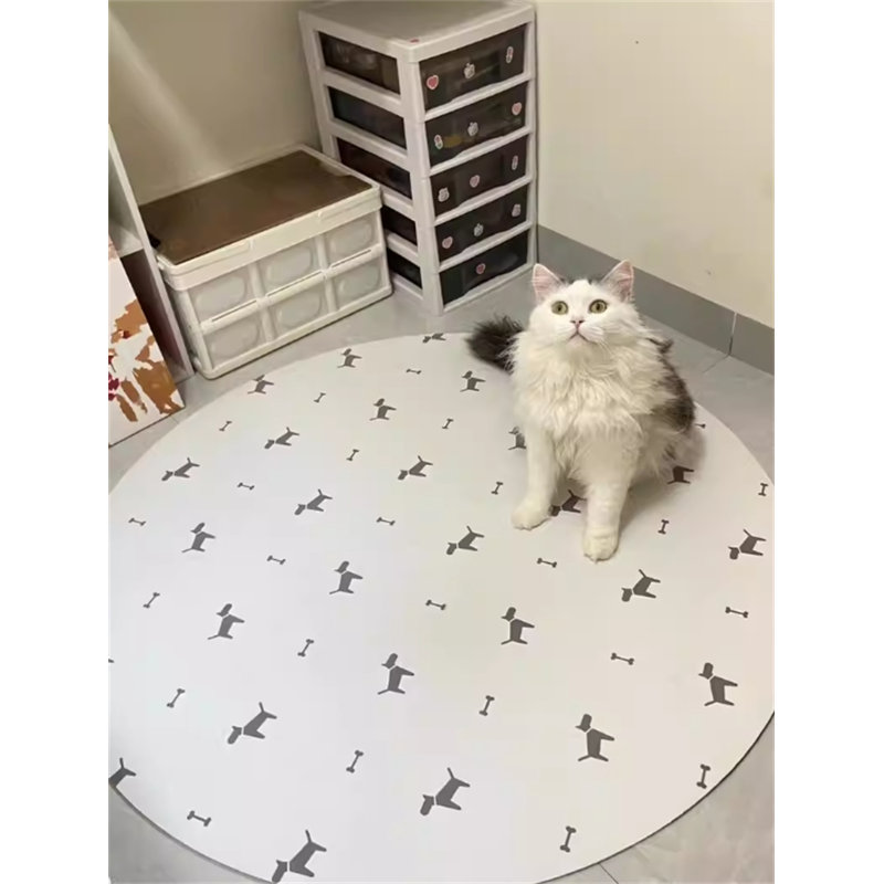 Tapis pour animaux, 0.15" H x 47.24" W x 47.24" D