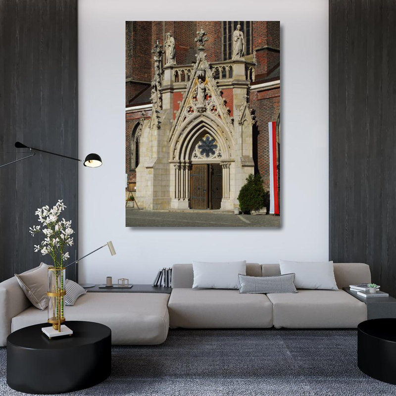 Nysa Cathedral, 48" H x 36" W