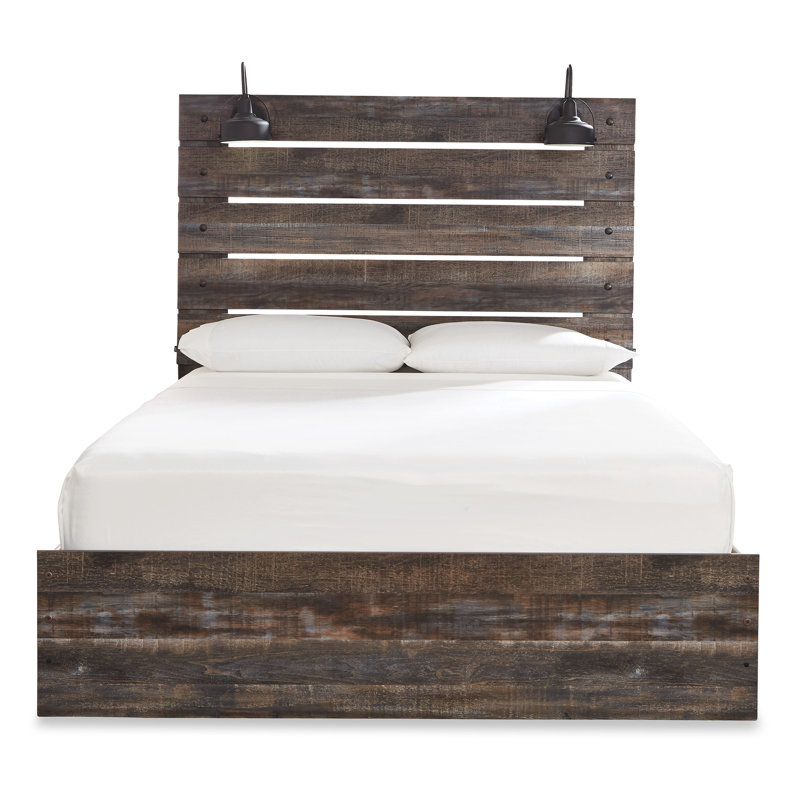 Drystan King Panel Bed, Grand lit