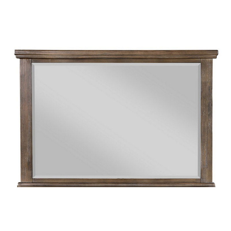 Rectangle Mirror, Taupe