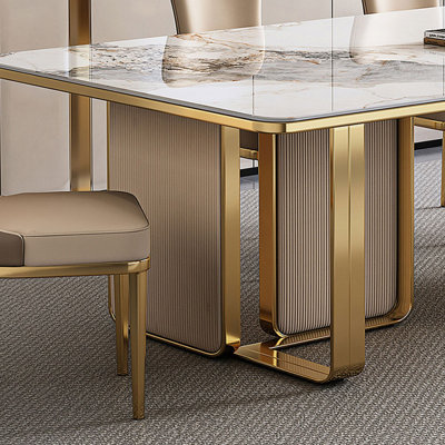Table de salle à manger rectangulaire Modern