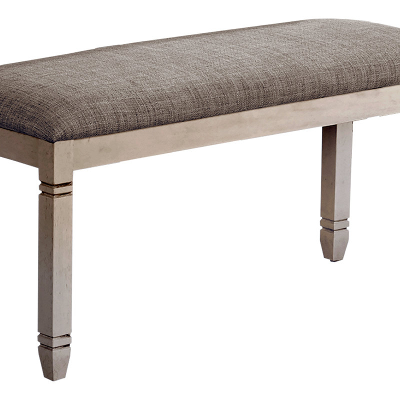 Banc, 41 po rectangulaire, cuisine, salle à manger, vestibule, chambre à coucher, revêtement, bois, bois massif, tissu, transitionnel