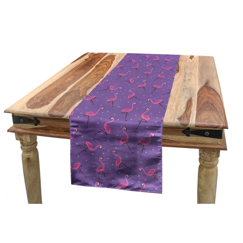 Flamingo Table Runner, 120" x 16"