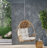 HANGING CHAIR WITH 8FT CHAIN