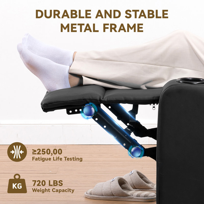 Cambronero 142cm Wide Home Theatre Recliner