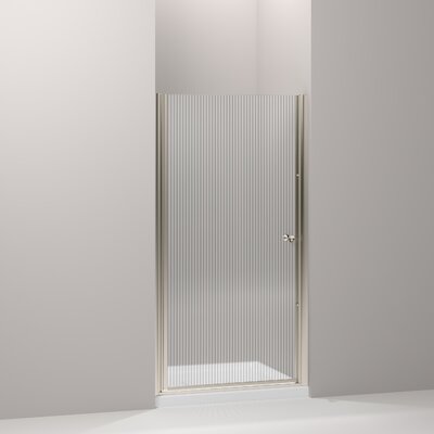 Fluence 32.75"" x 65.5"" Pivot Shower Door with CleanCoat® Technology -  Kohler, K-702404-G54-ABV