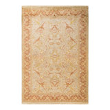 Classic One-of-a-Kind 6' 2" X 8' 10" Hand Knotted Area Rug