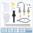 2-handle Bathroom Faucet with Drain Assembly-64129682