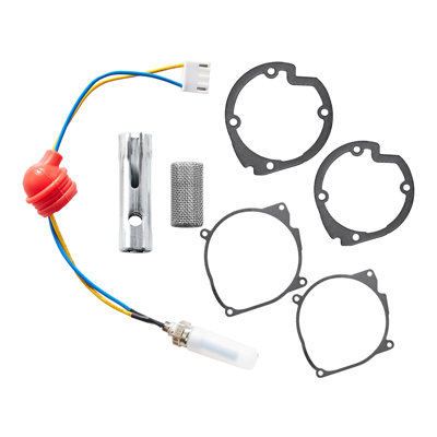Trousse de réparation de bougie de préchauffage 8V, trousse de réparation de chauffage de bougie de préchauffage avec maille d'atomisation, compatible avec les modèles de radiateurs à air 2KW, 5KW et 8KW