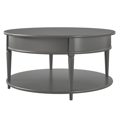 Floor Shelf Coffee Table with Storage