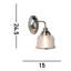 Asner Armed Sconce-1060696460