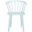 Baek 45cm Solid Spindle Back Arm Chair-132421089