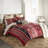Machine Tufted Ikat Comforter Set-1898329628