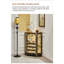 Nouveau meuble d'appoint en bois massif peint chinois