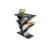 Zig-Zag Top End Table with Storage