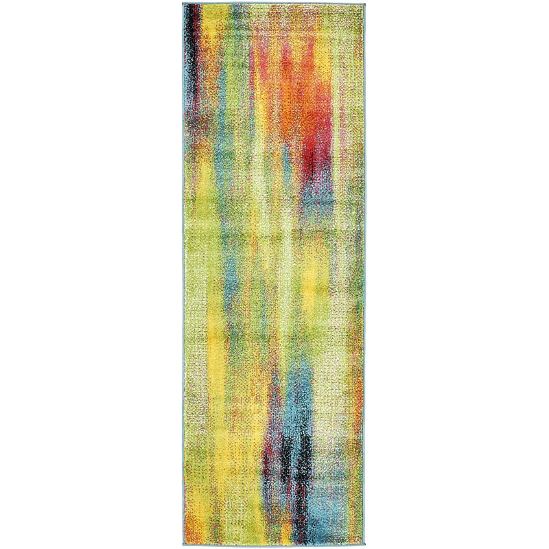 Greydon Abstract Indoor Rug, Runner 2' x 6'1"