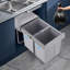 Plastic and Iron Pull Out Trash Can
