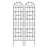 Versatile Climbing Plant Support Iron Trellis Outdoor Decor