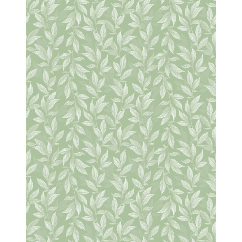 Soft Tropical Wallpaper, Green