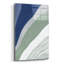 «Blue Green Abstract 4» par Danhui Nai, art mural en verre acrylique-1138487096