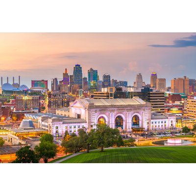 Kansas City, Missouri by Sean Pavone - Wrapped Canvas Print