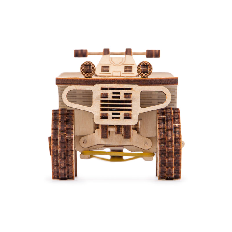 Wood Trick ATV Wooden 3D Model Model