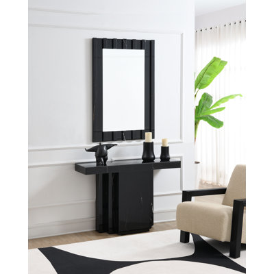 Jadesha Console Table With Mirror