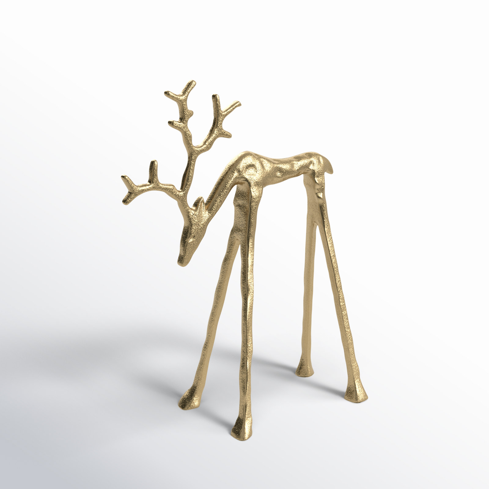 Sarnia Reindeer Holiday Accent, 10.5" H x 8.5" W x 3.5" D