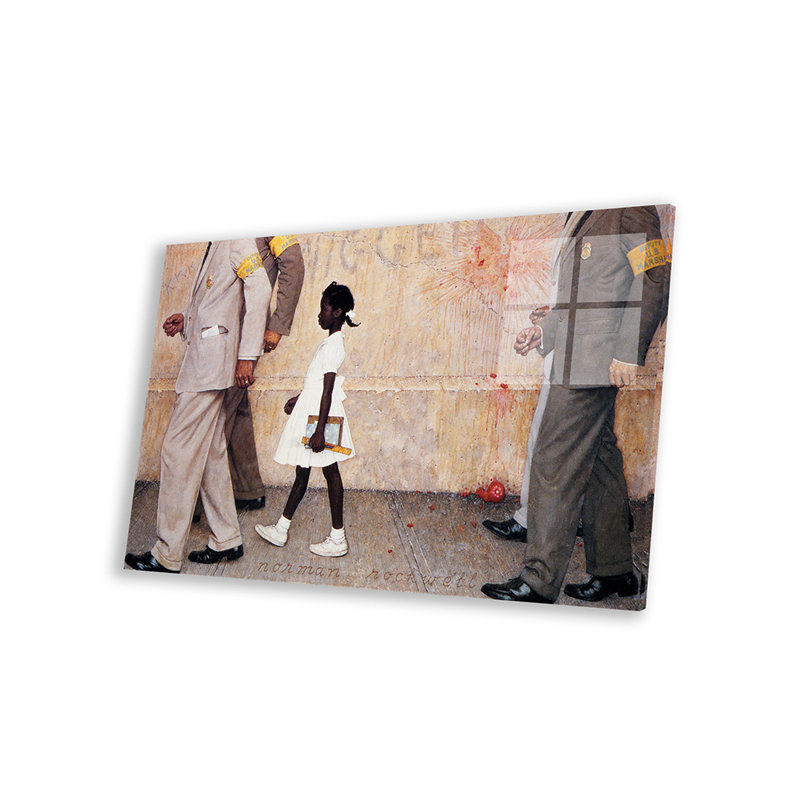 The Problem We All Live With Ruby Bridges Print On Acrylic Glass, 16" H x 24" W x 0.25" D