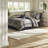 Navy Plaid Bedding Set, Hypoallergenic Polyester, Modern Style For Home