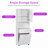Tall Tilt Out Laundry Hamper Cabinet With Drawer Bathroom Storage Cabinet Shelf With A Clothes Basket-1717580768