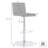 Adjustable Height Swivel Bar Stool