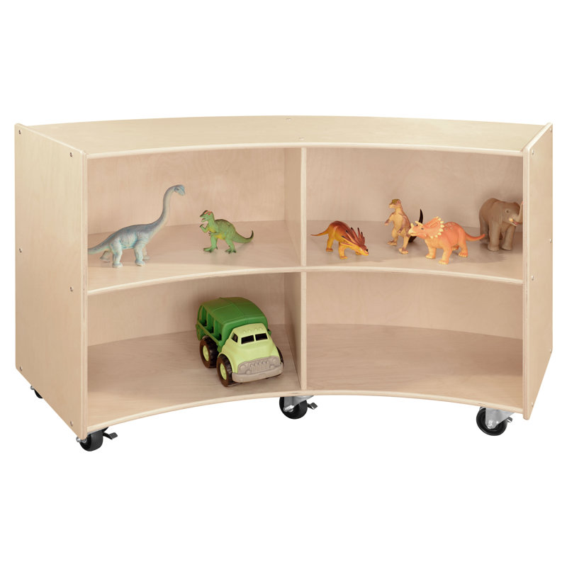 Unité de rangement concave mobile Contender - assemblée, Grand