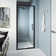 Astoria 76" H Framed Sliding  Pivot Shower Door with 5/16" Clear Glass