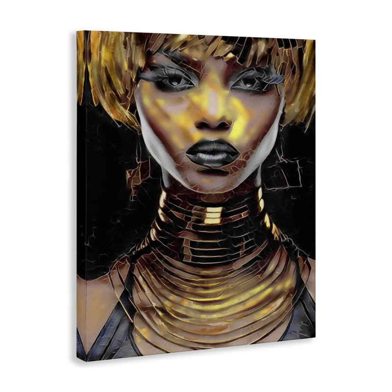 «Intense Glam Woman Portrait» par Jesse Keith, H 40 po x l 30 po