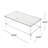 Ultra-Modern Tempered Glass and Acrylic Coffee Table
