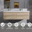 Meuble-lavabo double 72 po Dhruven-104189149