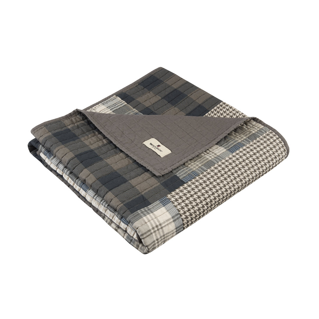 Woolrich Winter Plains Quilted Throw Woolrich