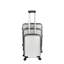 Ensemble de 3 valises rigides en ABS avec serrures à mot de passe (20 po, 24 po, 28 po)