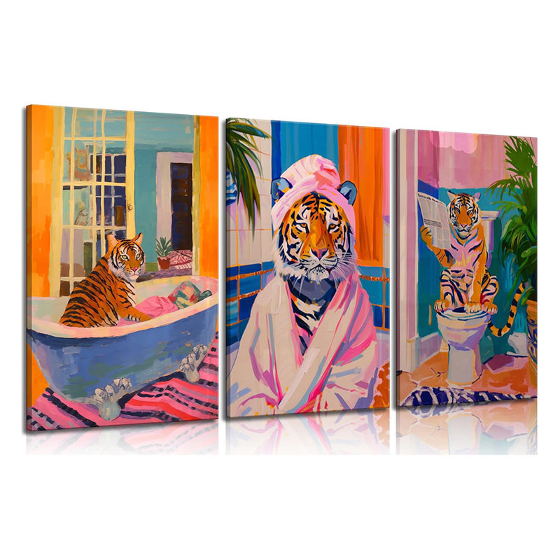3 Piece Wrapped Canvas Set