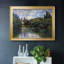 Vue de Vetheuil, 1880, reproduction d'art sur toile-95888731-95888730