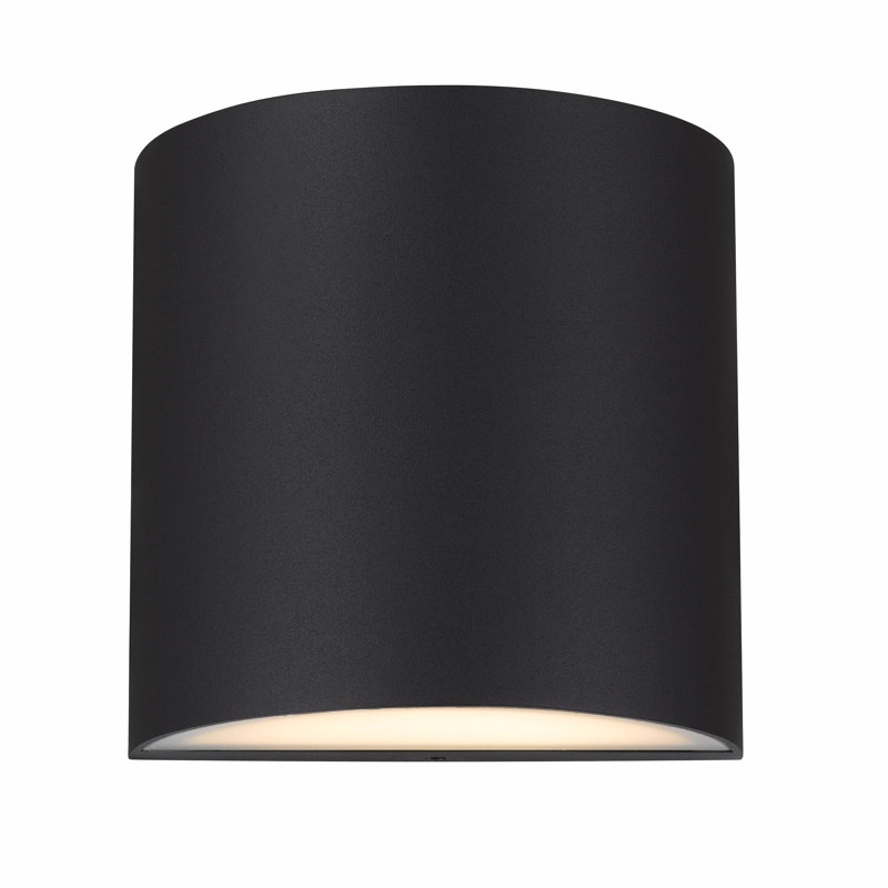Sand Black LED Wall Sconce, Black
