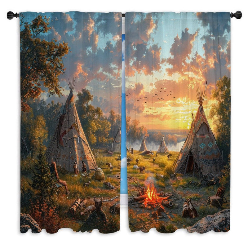 Jerryca Room Darkening Curtain Pair, 56" W x 78" L