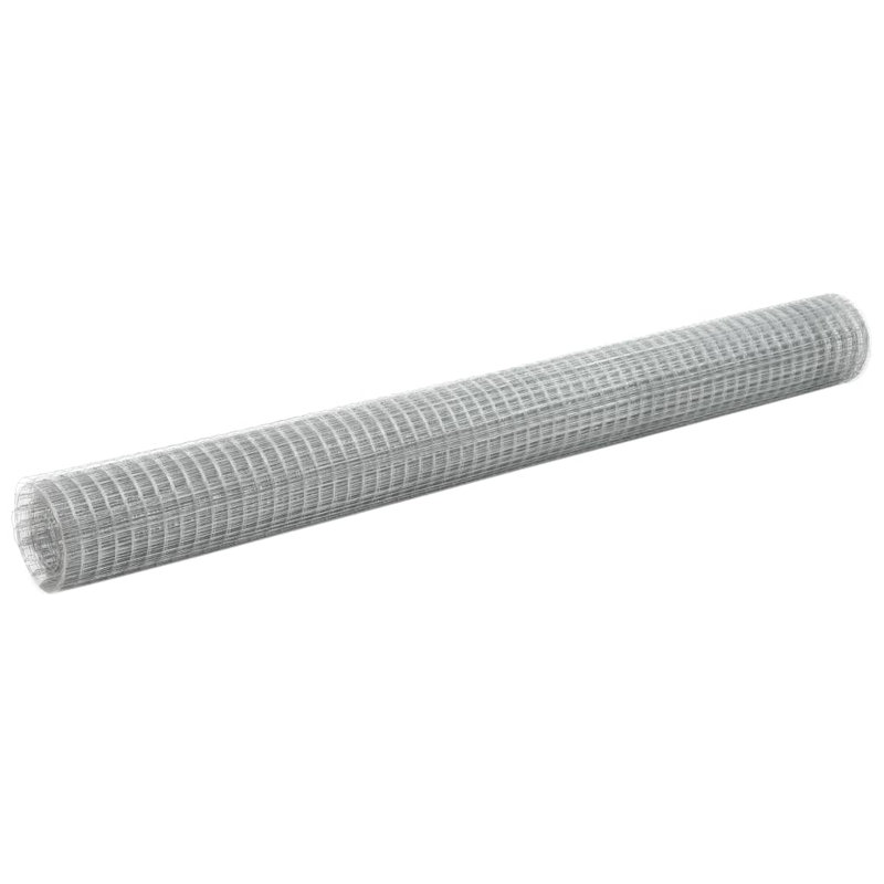 Clôture en métal vert Ausable, L 984,3 po x H 59,1 po, Green, 1 po x 1 po