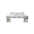 Poggio Marble Low Profile Square Coffee Table
