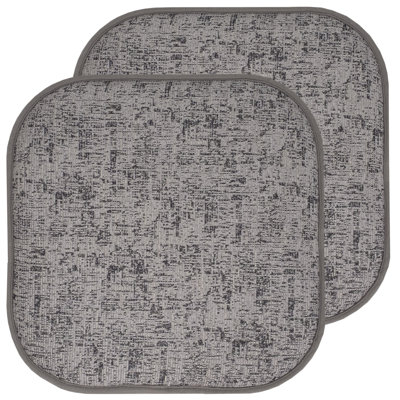 Broadway Memory Foam No Slip Back 16" x 16" Chair Pad Cushion